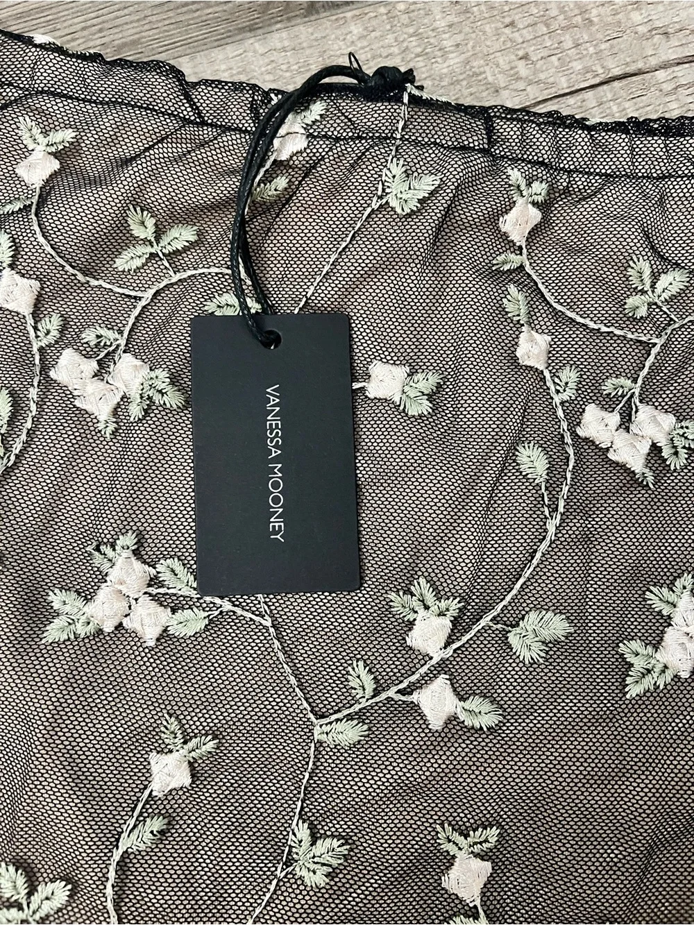Vanessa Mooney sheer black